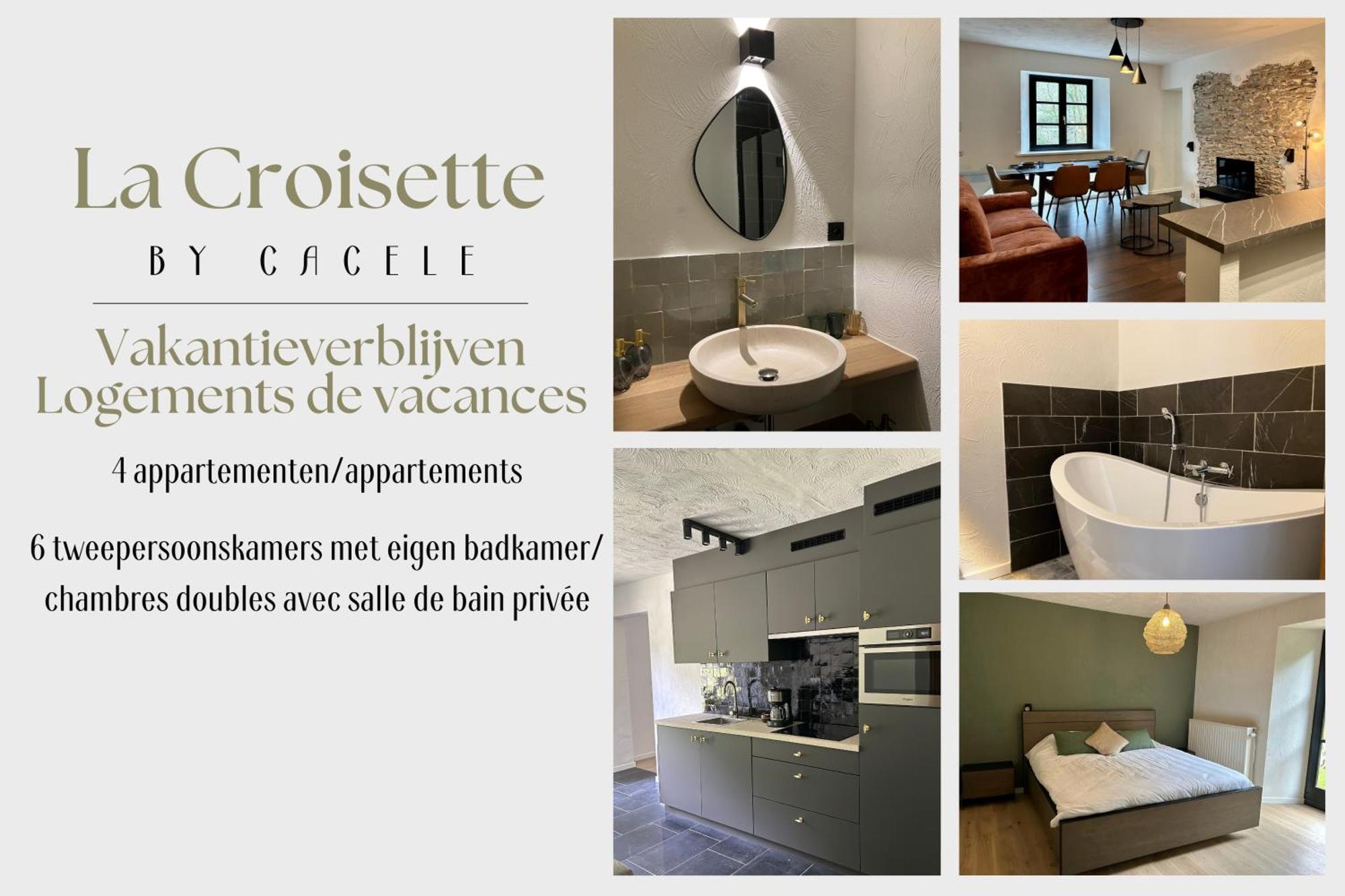 Cacele - La Croisette 5 Appartementen En 6 Tweepersoonskamers Vresse-sur-Semois Esterno foto